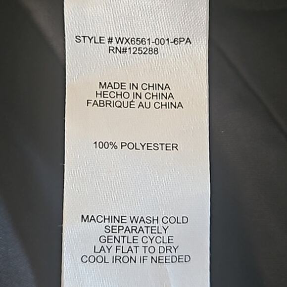 Jason Wu Women’s Black Satin Crop Top – Size Large – Style WX6561-6PA – NWT - Picture 5 of 6